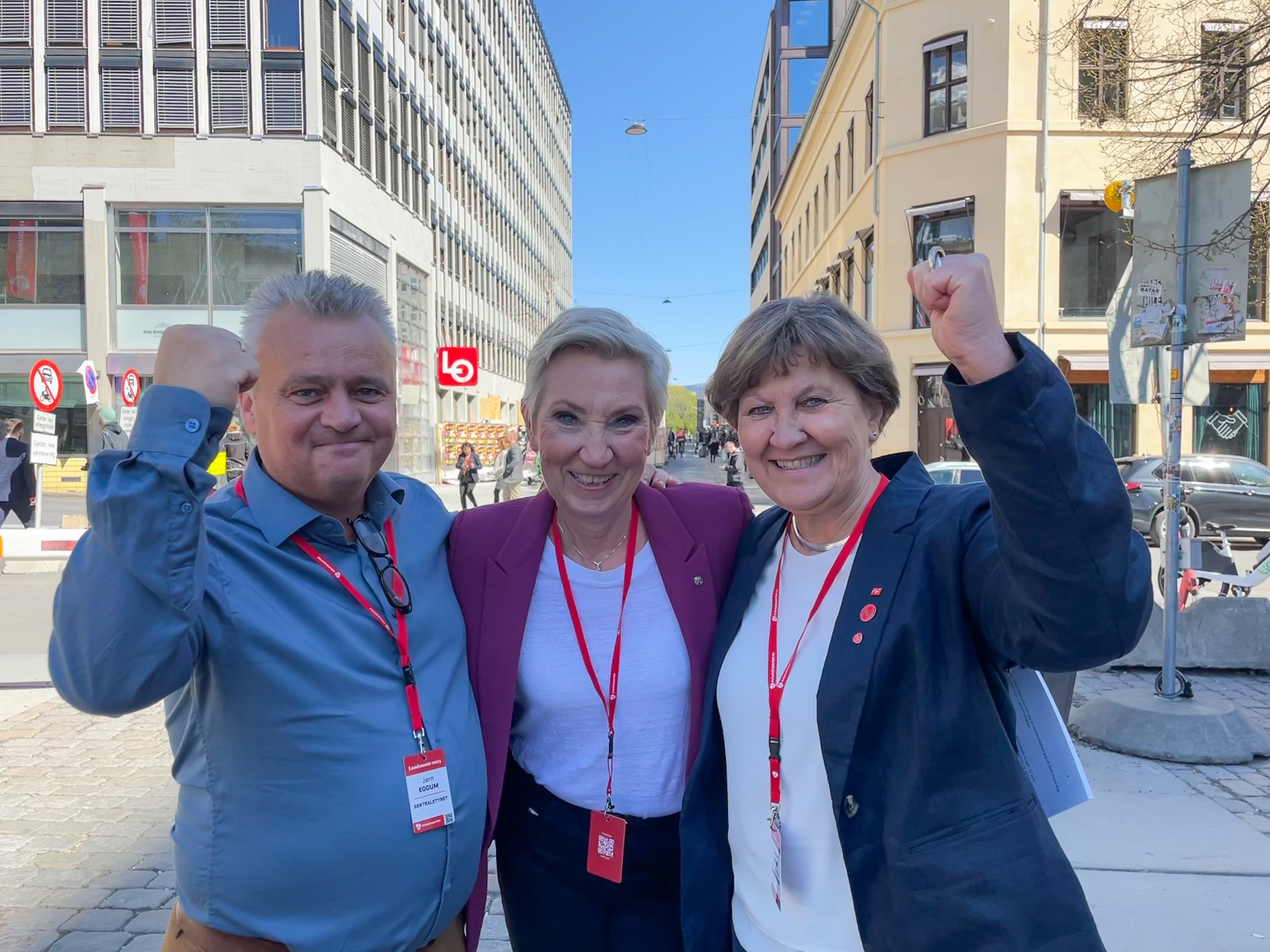 Bilde av LO-medlemmer