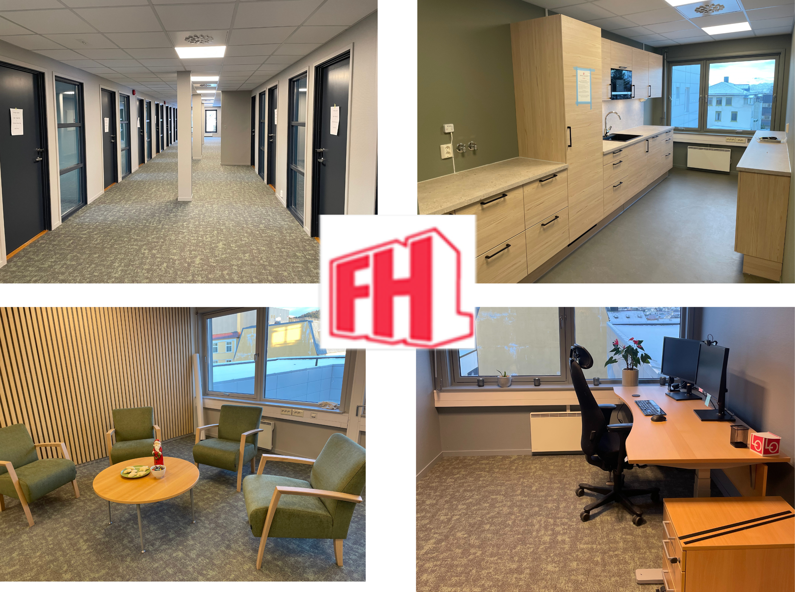 Bilde collage fra nye Folkets Hus