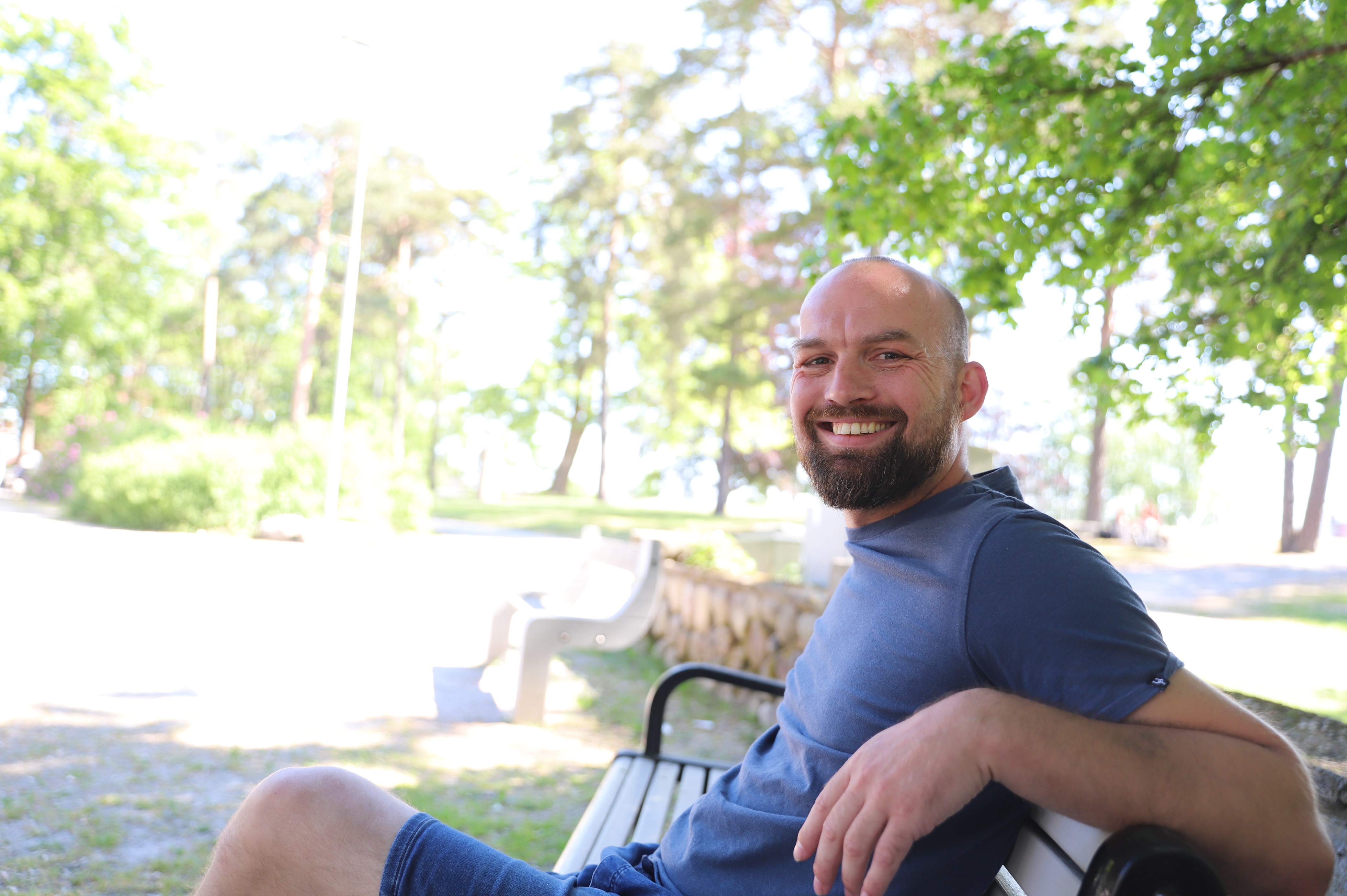 Klaus Lintho, 35år. 9.kandidat for Østfold Arbeiderparti til fylkestingsvalget. 41. kandidat for Sarpsborg Arbeiderparti til kommunestyrevalget. Tekst/Foto: Tom Helgesen/Totalmedia