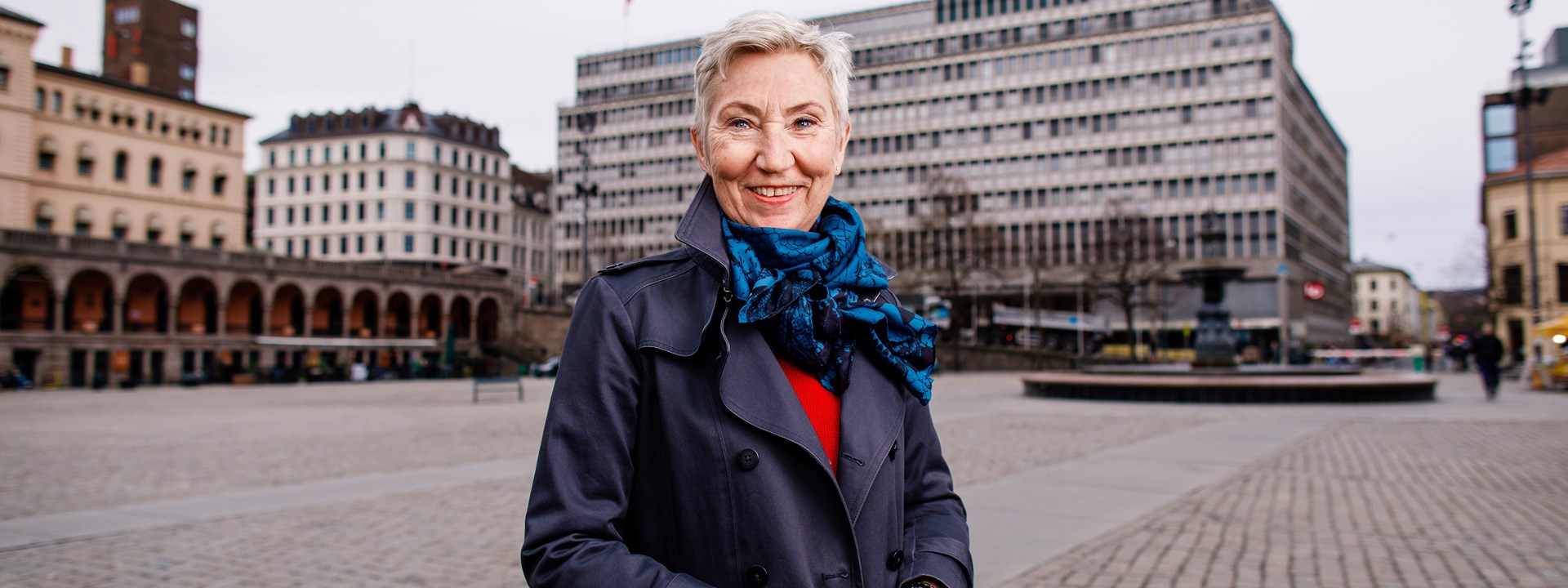 Portrettbilde av Peggy Hessen Følsvik, LO-leder