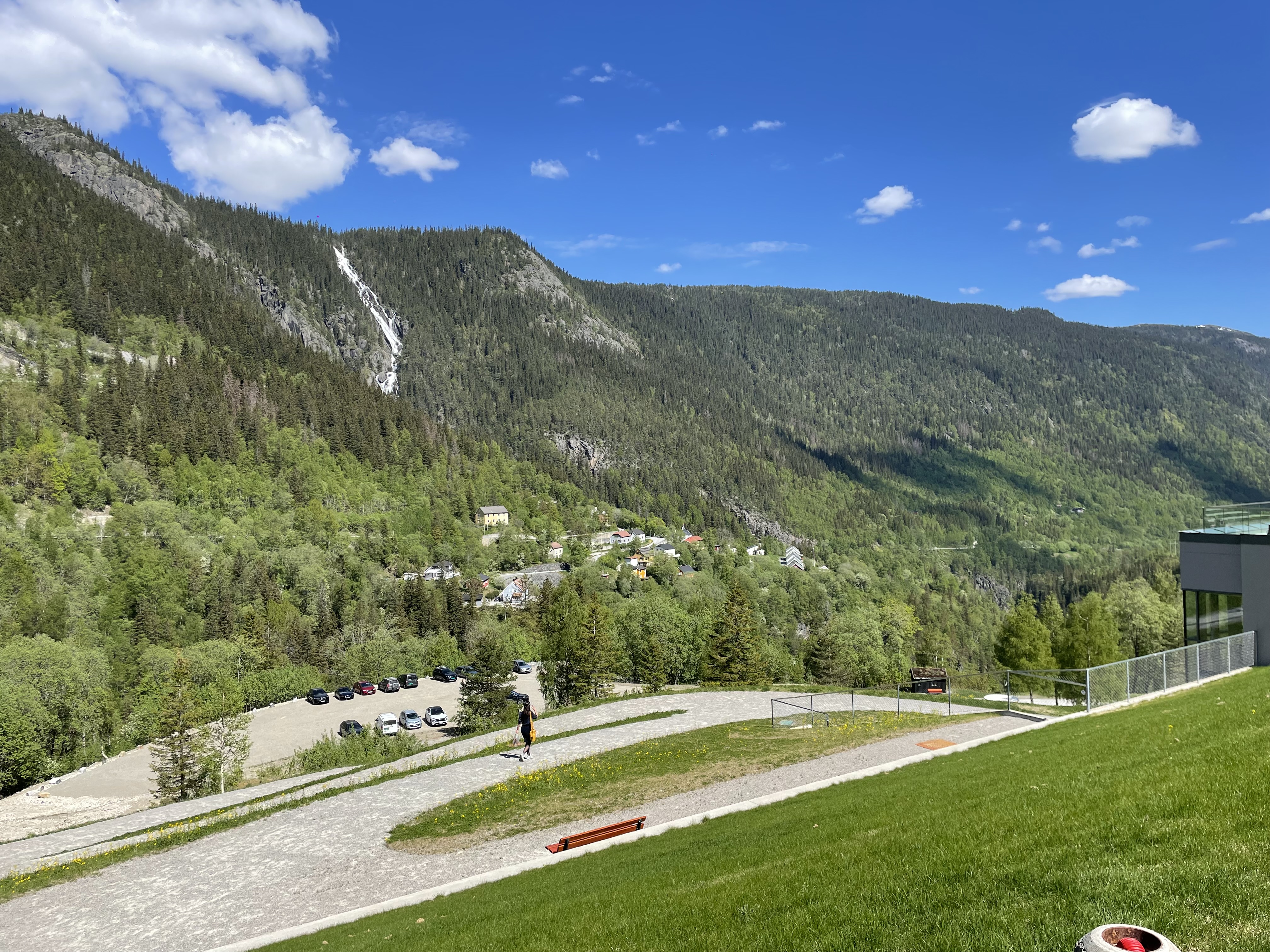 Utsikten fra Vemork