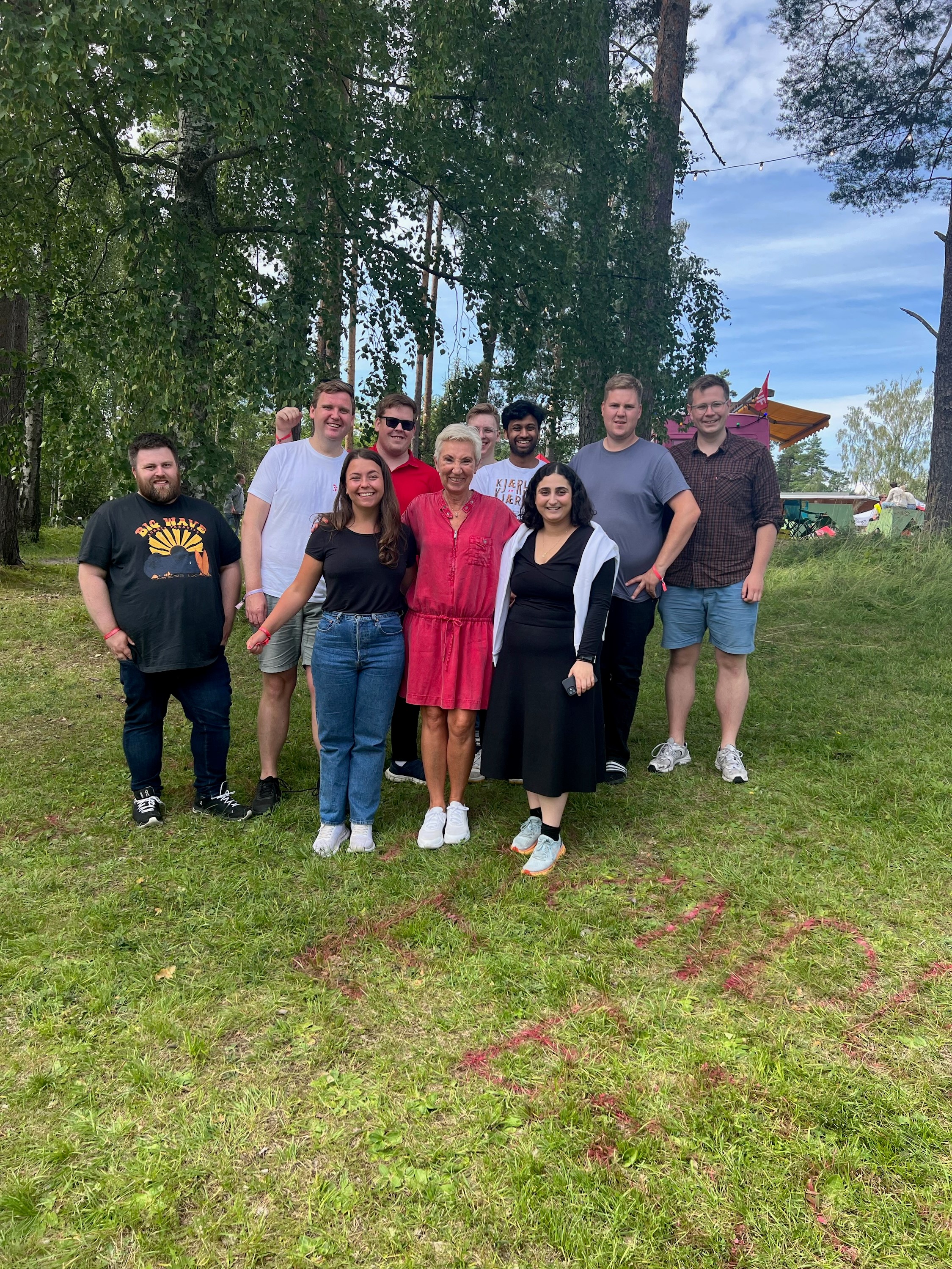 Bilde av Peggy på Utøya