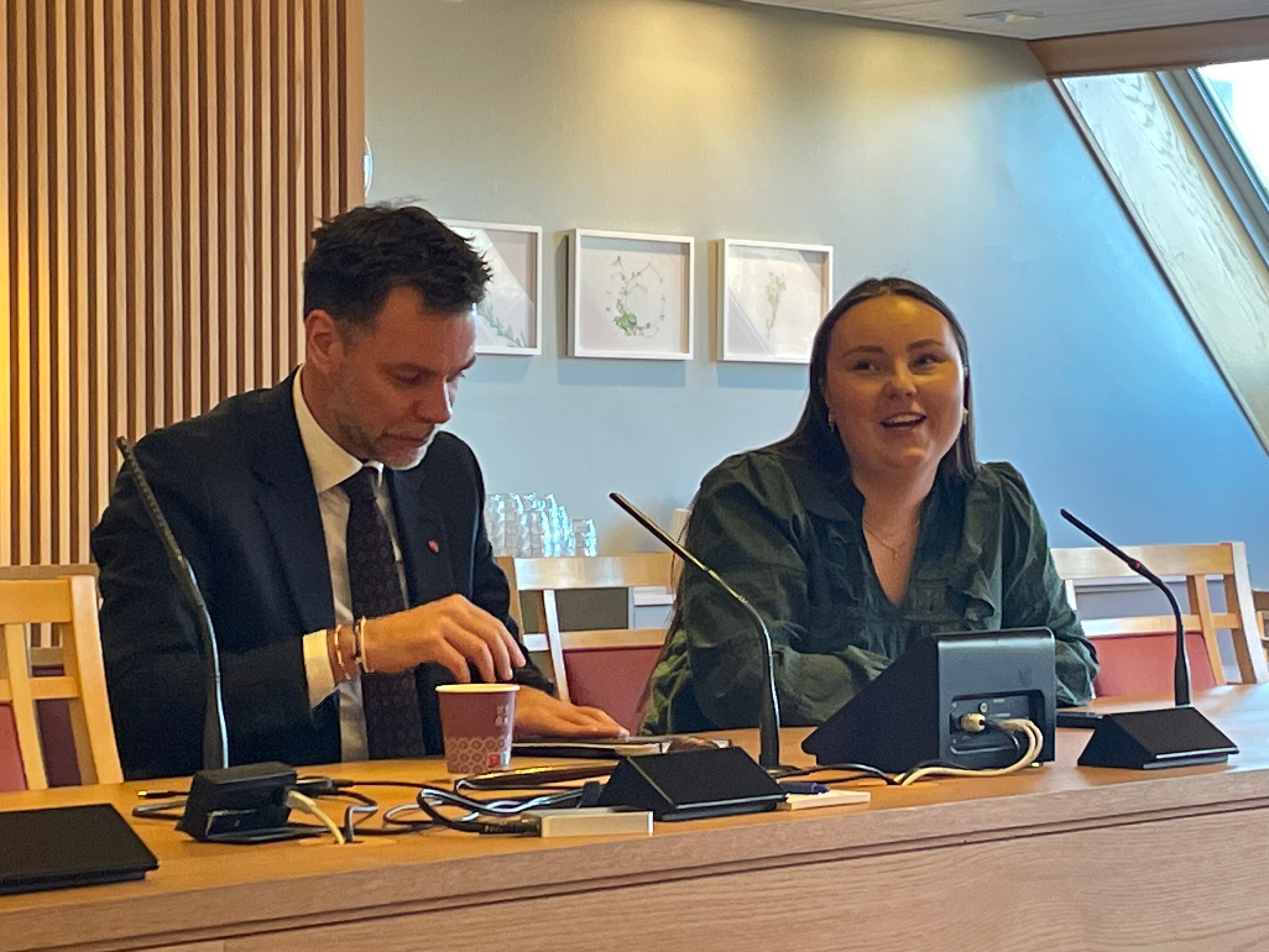 Truls Vasvik og Konstanse Marie Alv&aelig;r