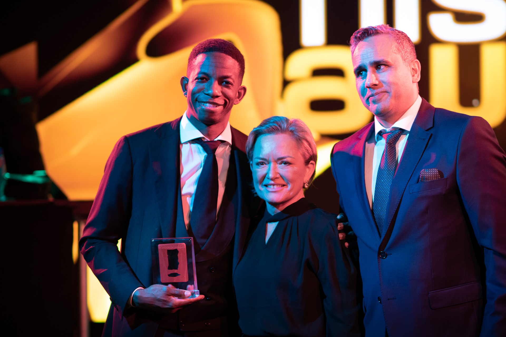 Oversiktsbilde av festlokale under NISO-awards 2023.