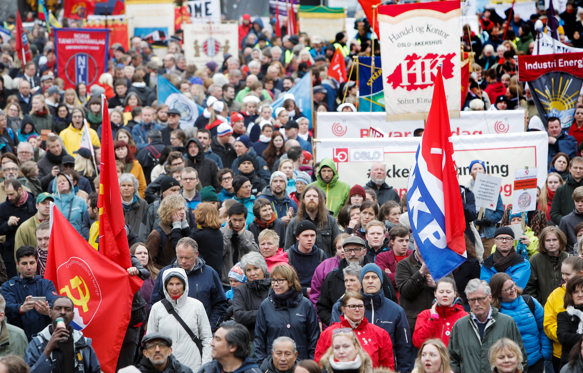 1. mai tog i 2018