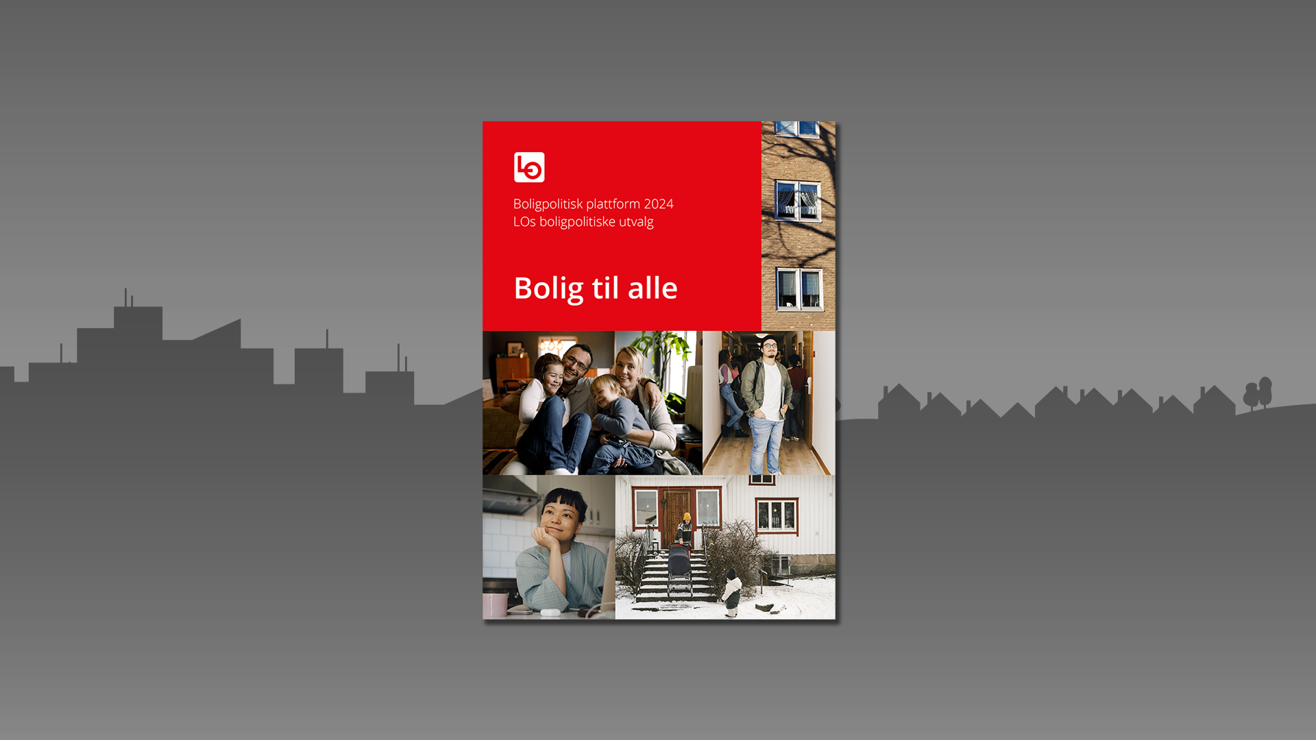 Illustrasjon av LOs boligpolitiske plattform