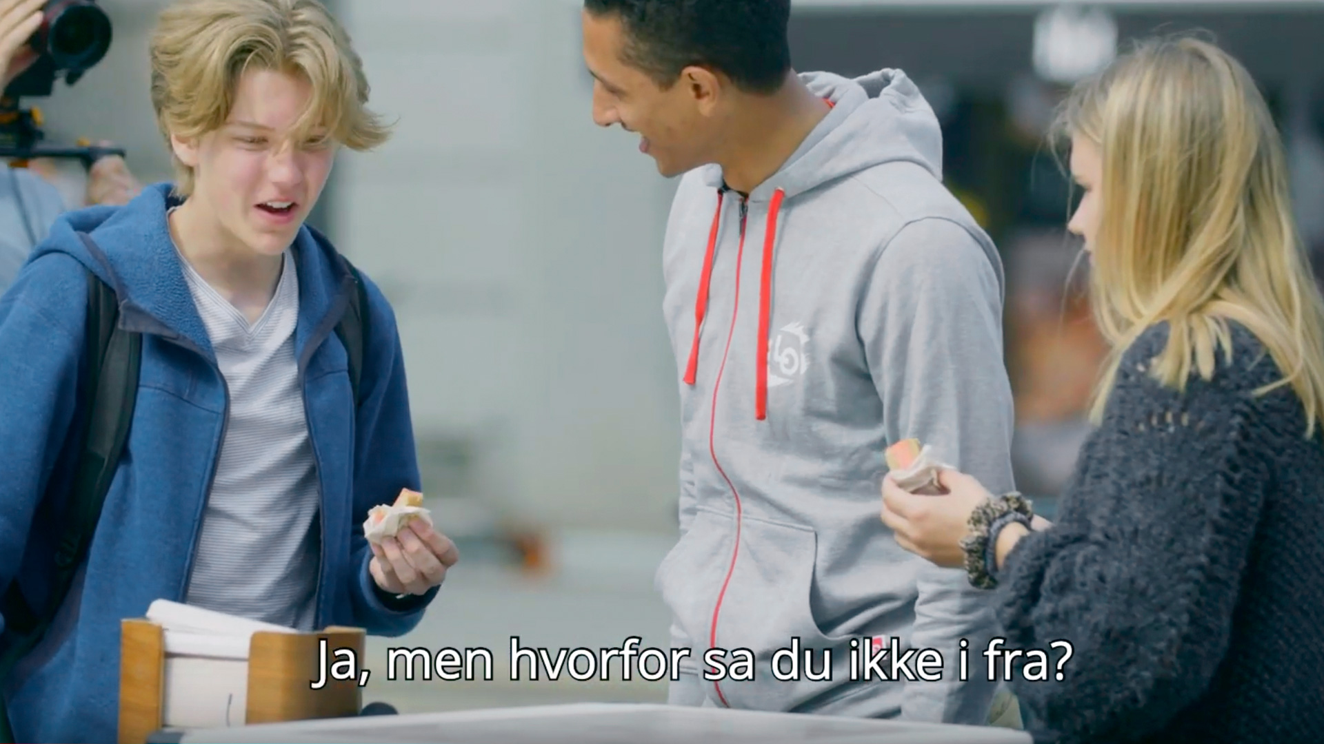 Bilde av ungdommer fra Sommerpatruljen