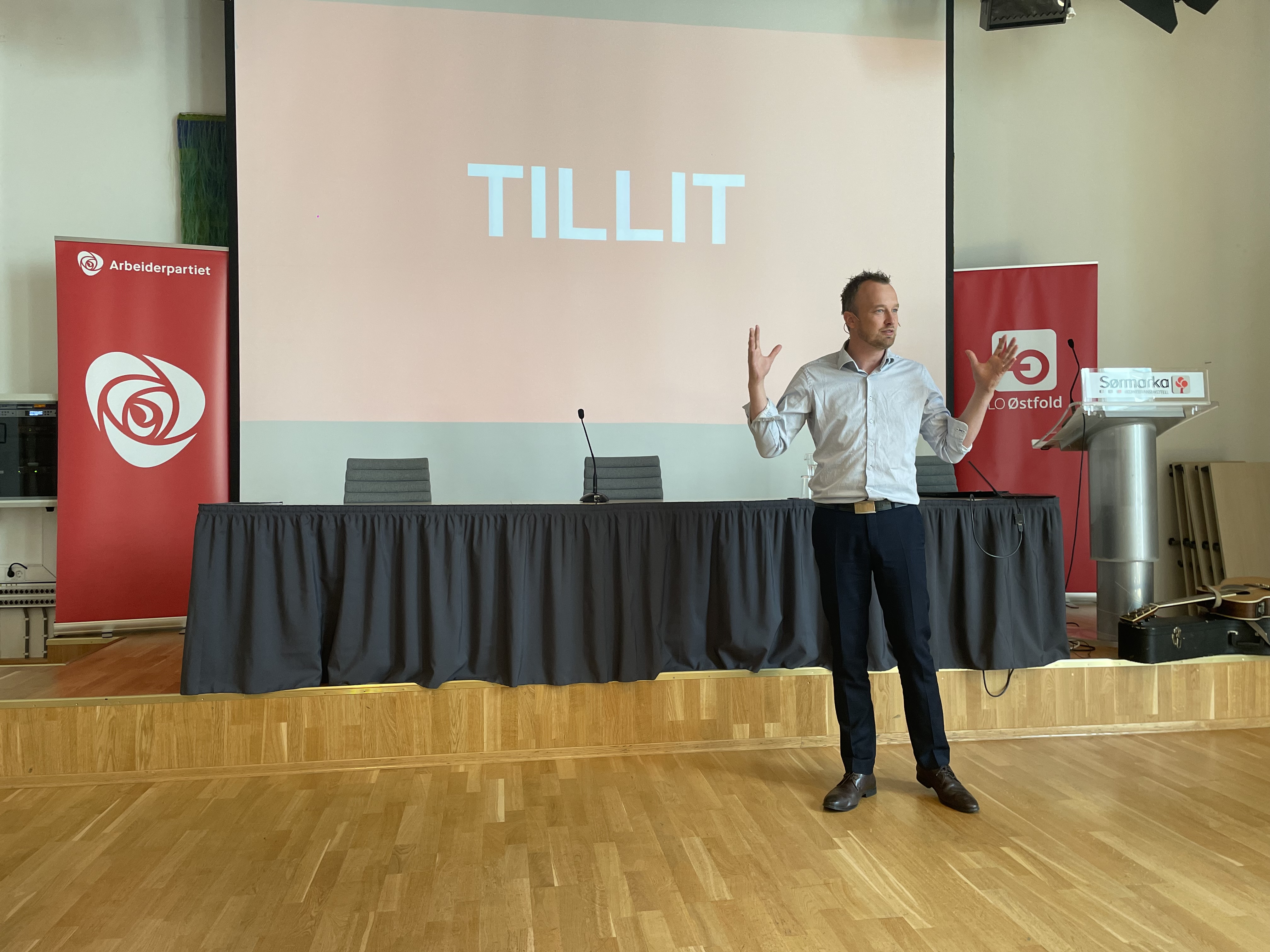 Sven Tore Løkslid på Sørmarka