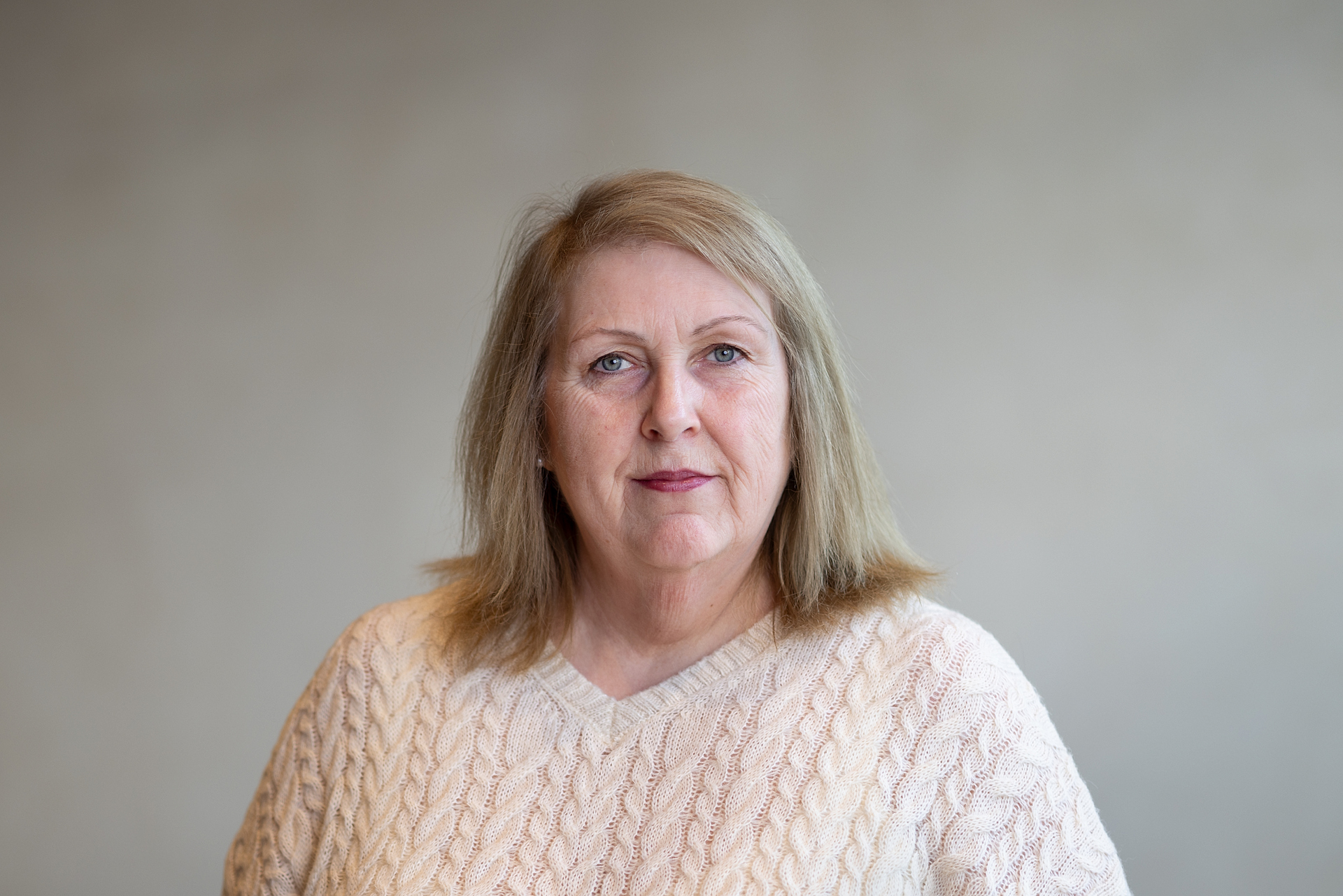 Portrettfoto av Berit Madsen, ansatt i LO Oslo Akershus