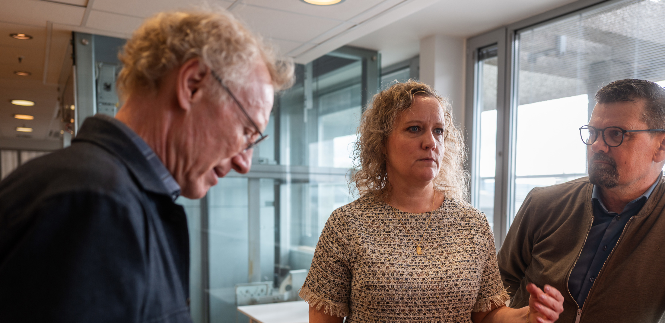 Bilde av LOs forhandlingsdelegasjon.