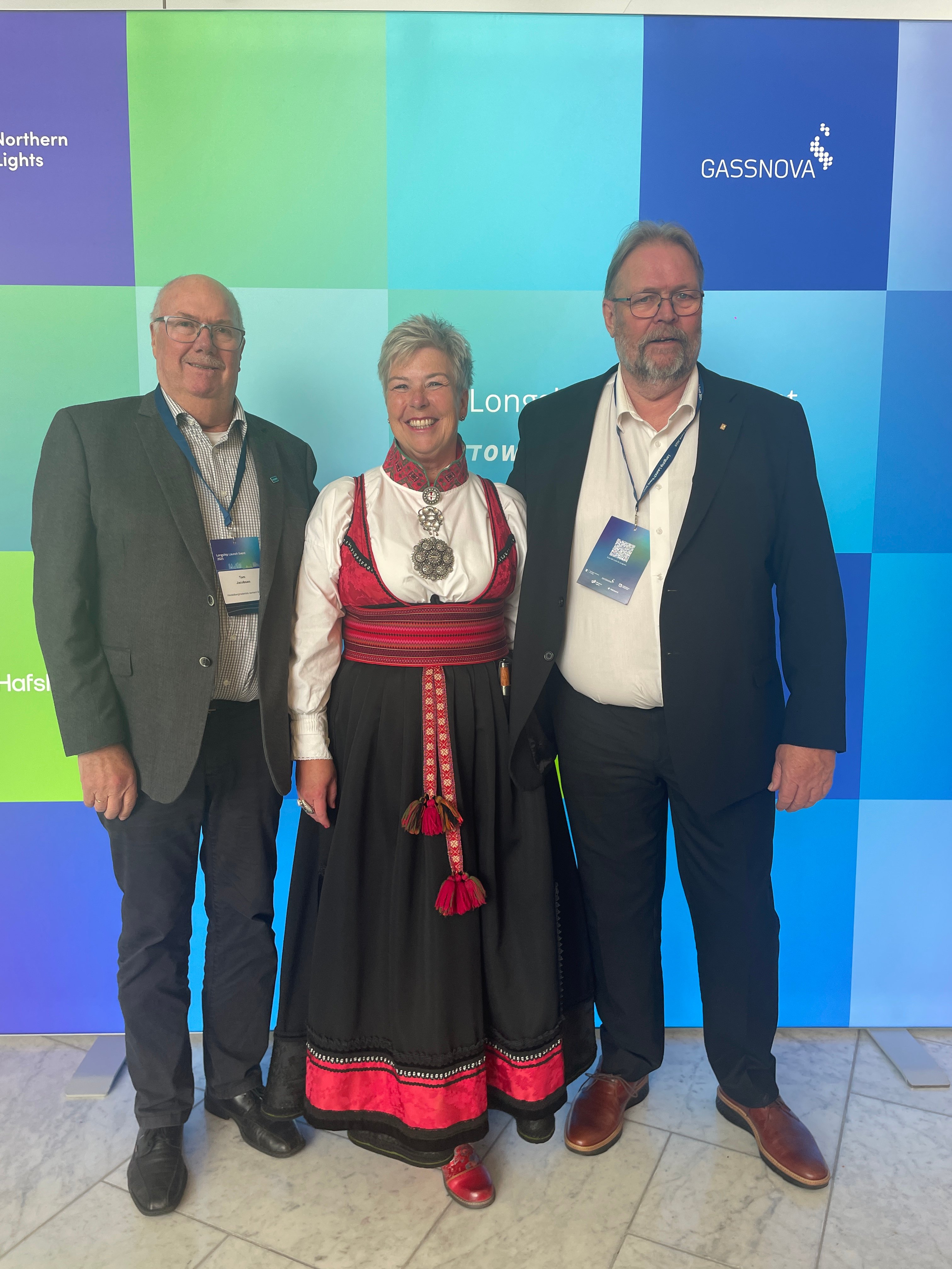 Tom Jacobsen, Irene B Haukedal og Johnny Skogsrød