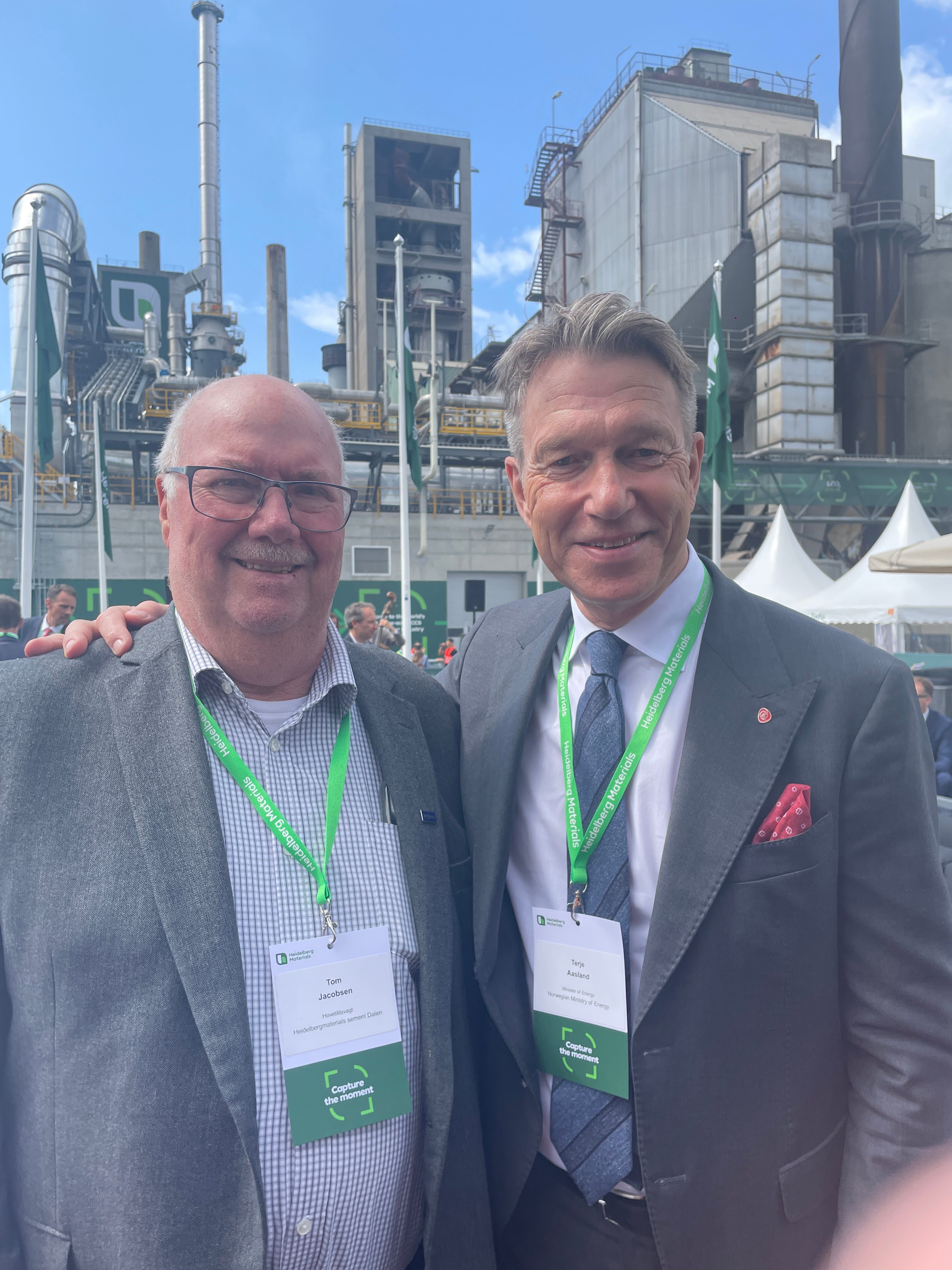 Tom Jacobsen og Terje Aasland