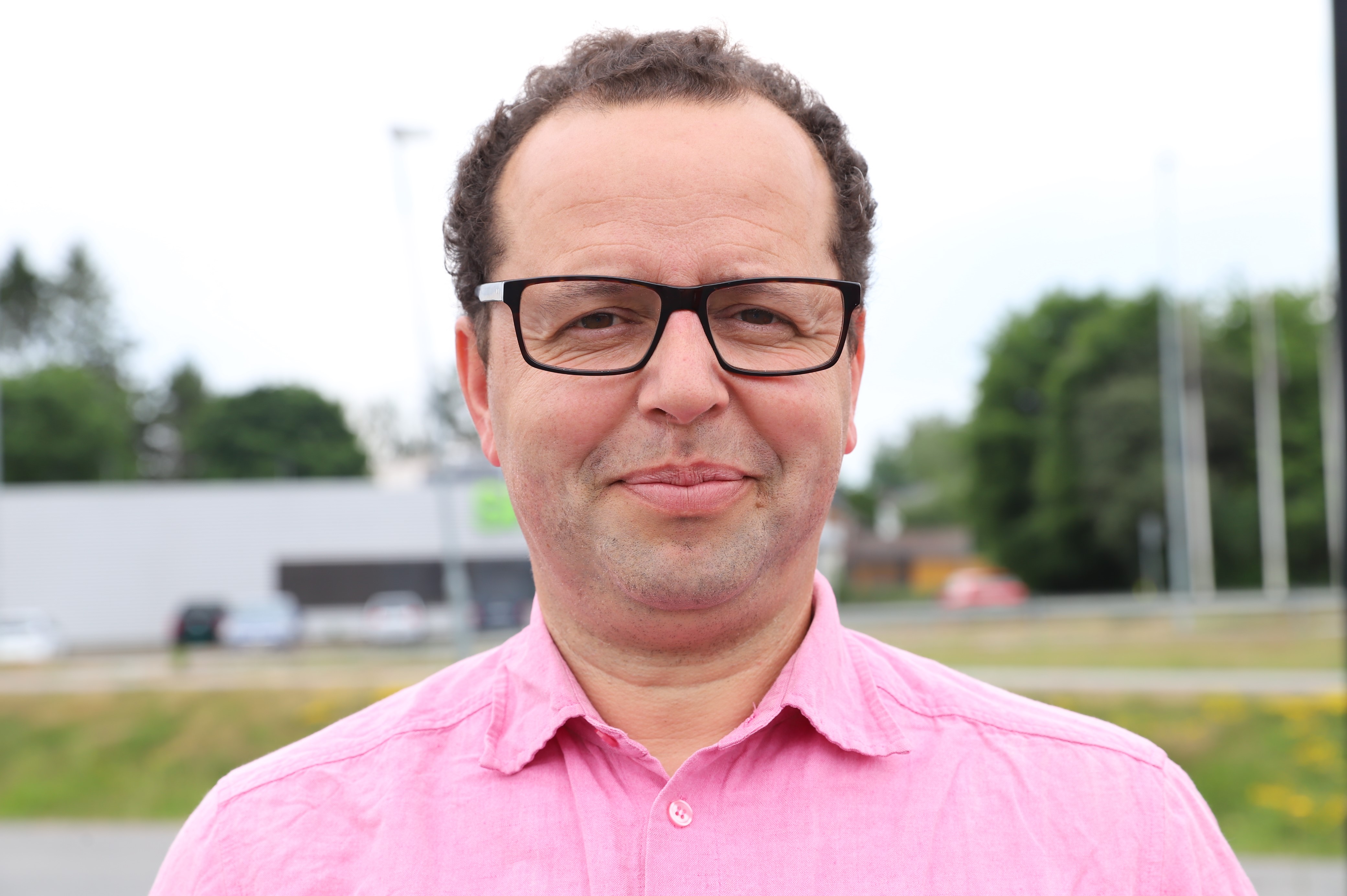 Lloyd Forbes, 52 år. 14. plass på Fredrikstad Arbeiderpartis kandidatliste til kommunestyrevalget. Tekst/Foto: Tom Helgesen/Totalmedia