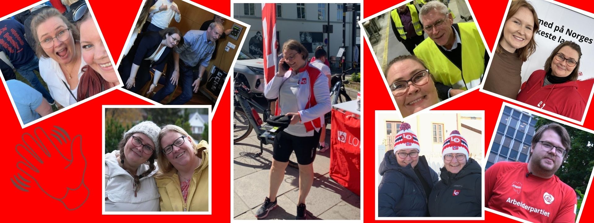 Situasjoner fra Lisbeths nesten 4 år i LO Innlandet