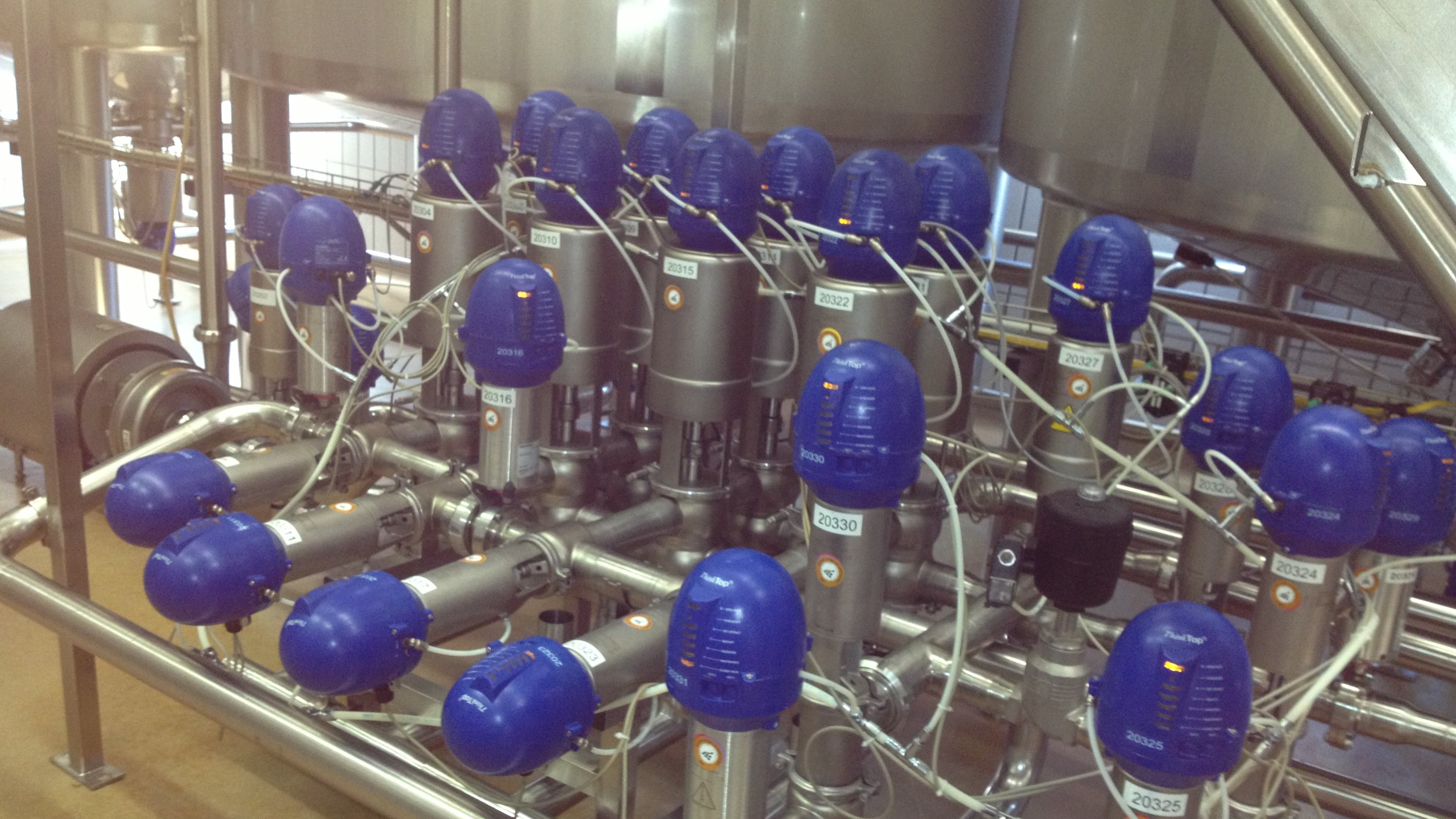 Bilde av meieriindustri- maskiner