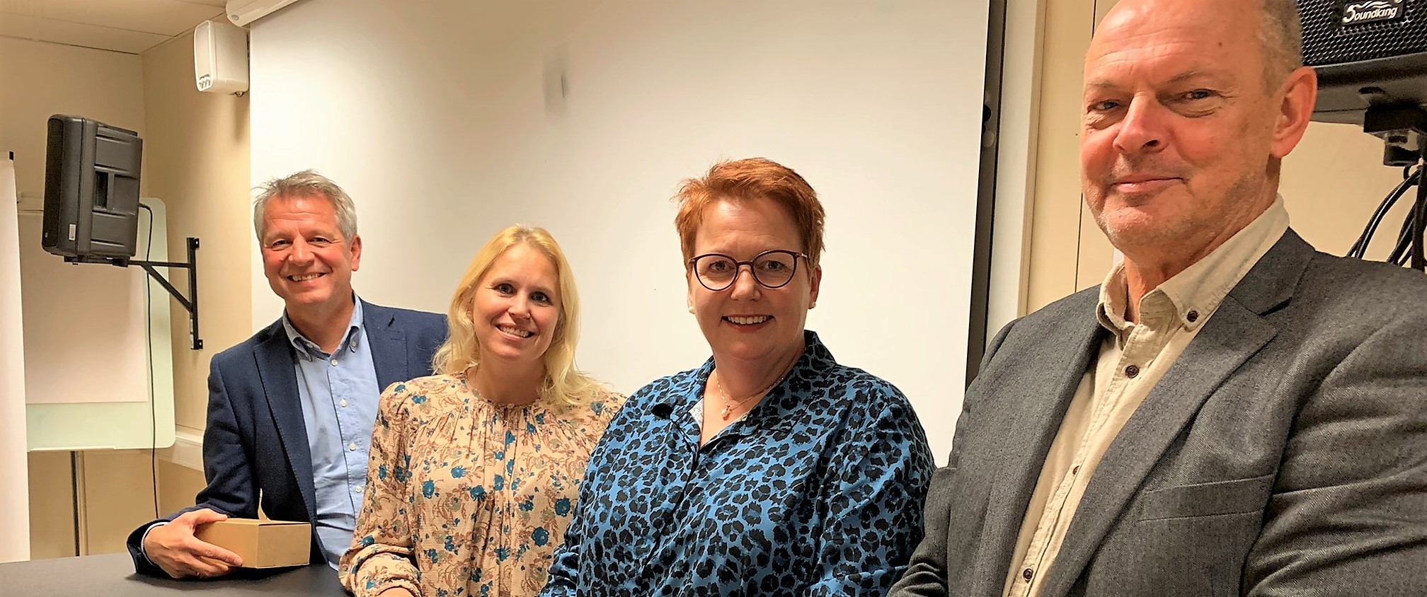 Trond Hagerud, Kamilla Thue, Elin S. Bjørkli og Øystein Spjelkavik