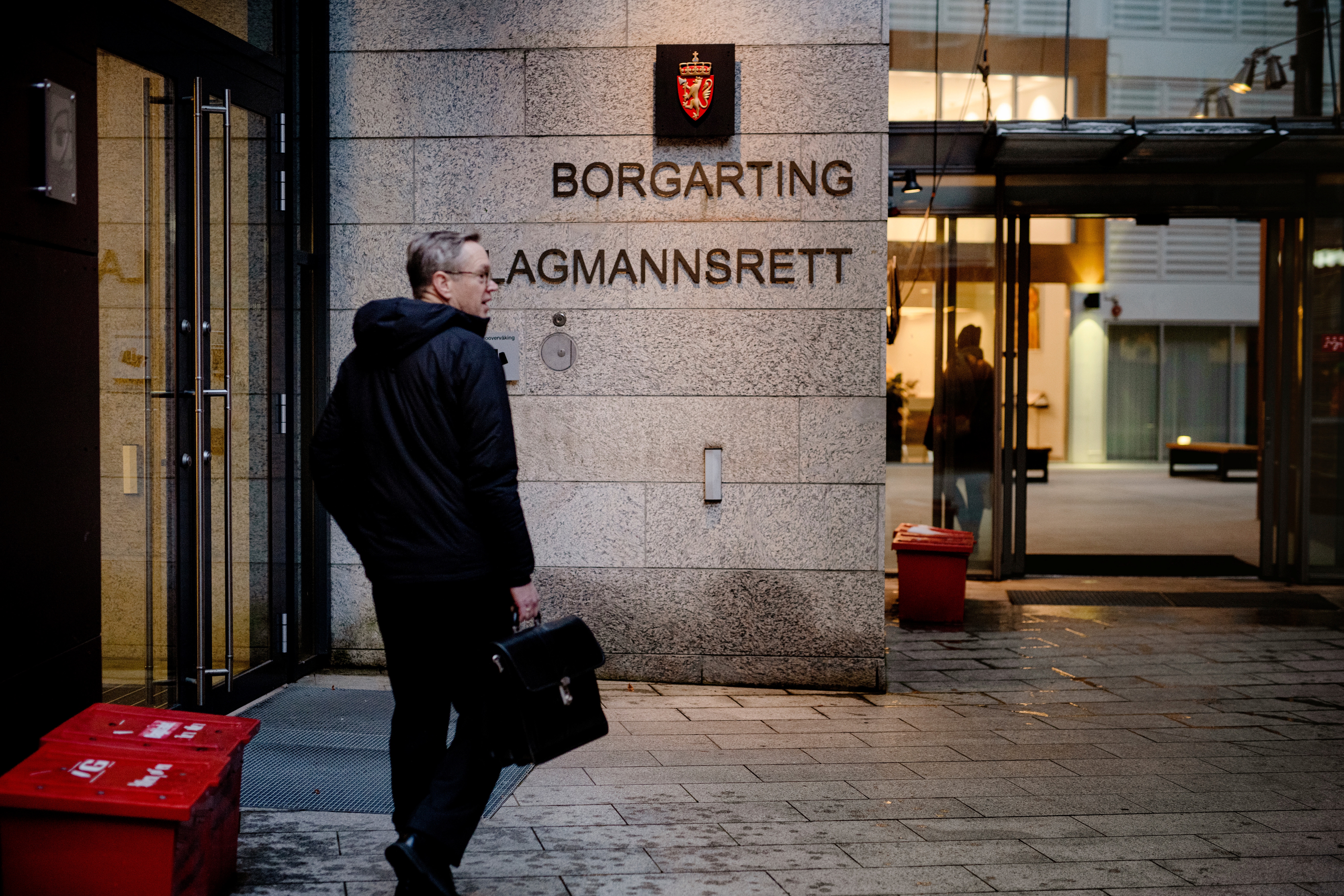 bygning med skriften Borgarting lagmannsrett
