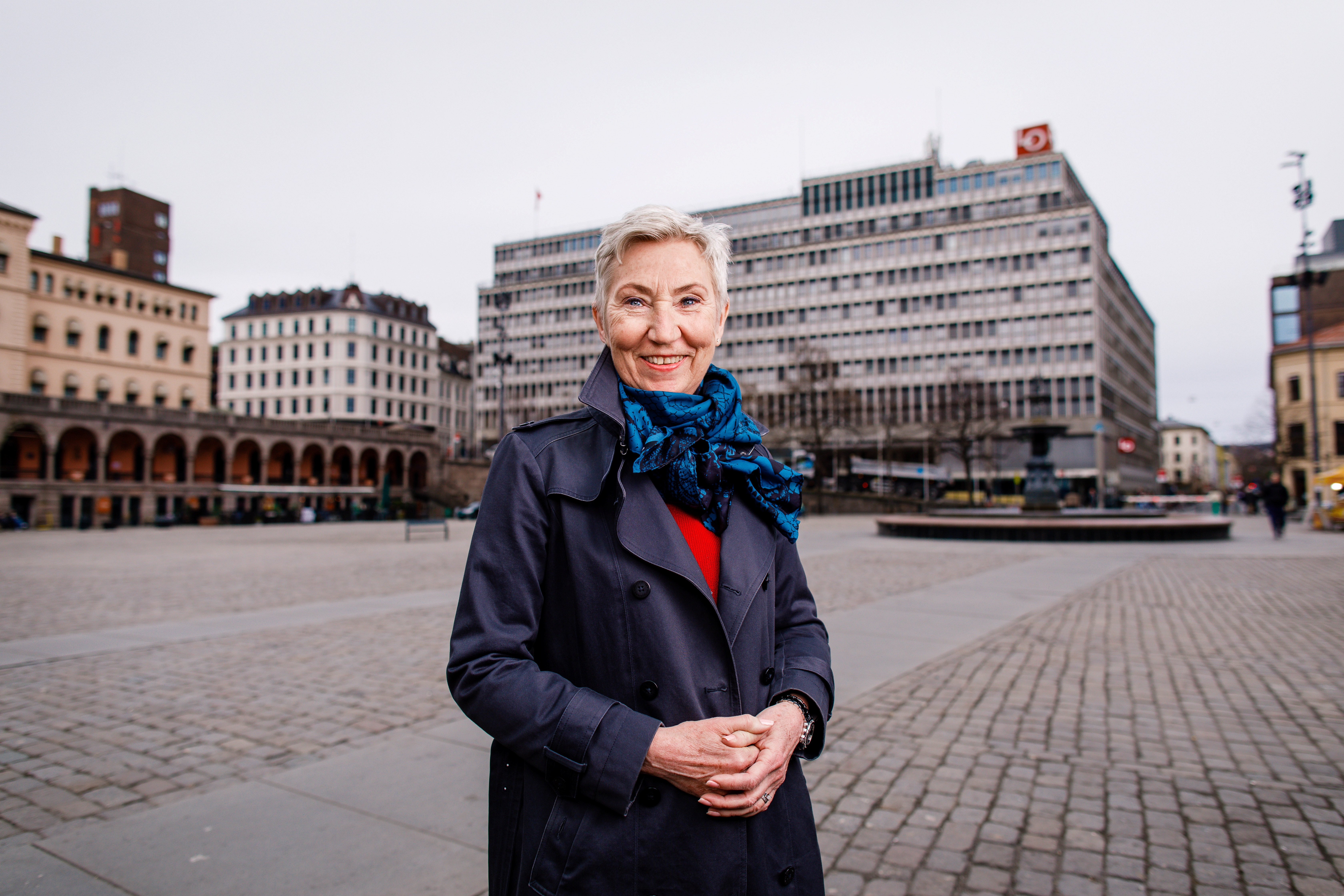 Bilde av LO-leder Peggy Hessen Følsvik